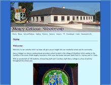 Tablet Screenshot of mercycollegewoodford.ie